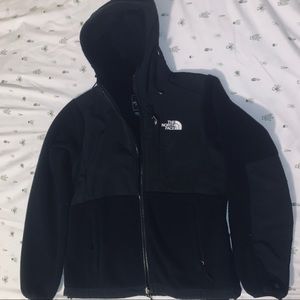 Women’s The North Face Denali Hoodie Jacket- Black